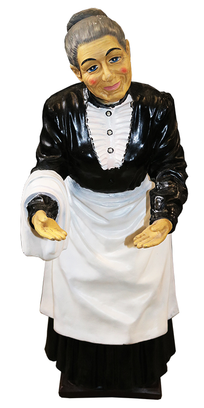 Dekofigur "Gran-Ma" 90cm, Tabletthalter